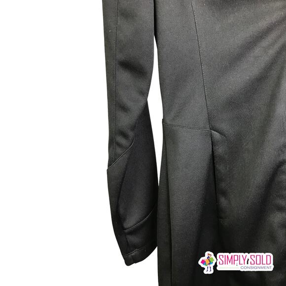 Mondetta Women's Hooded  Long Jacket High Vis Wicking Softshell Black Tapered S - Picture 9 of 13